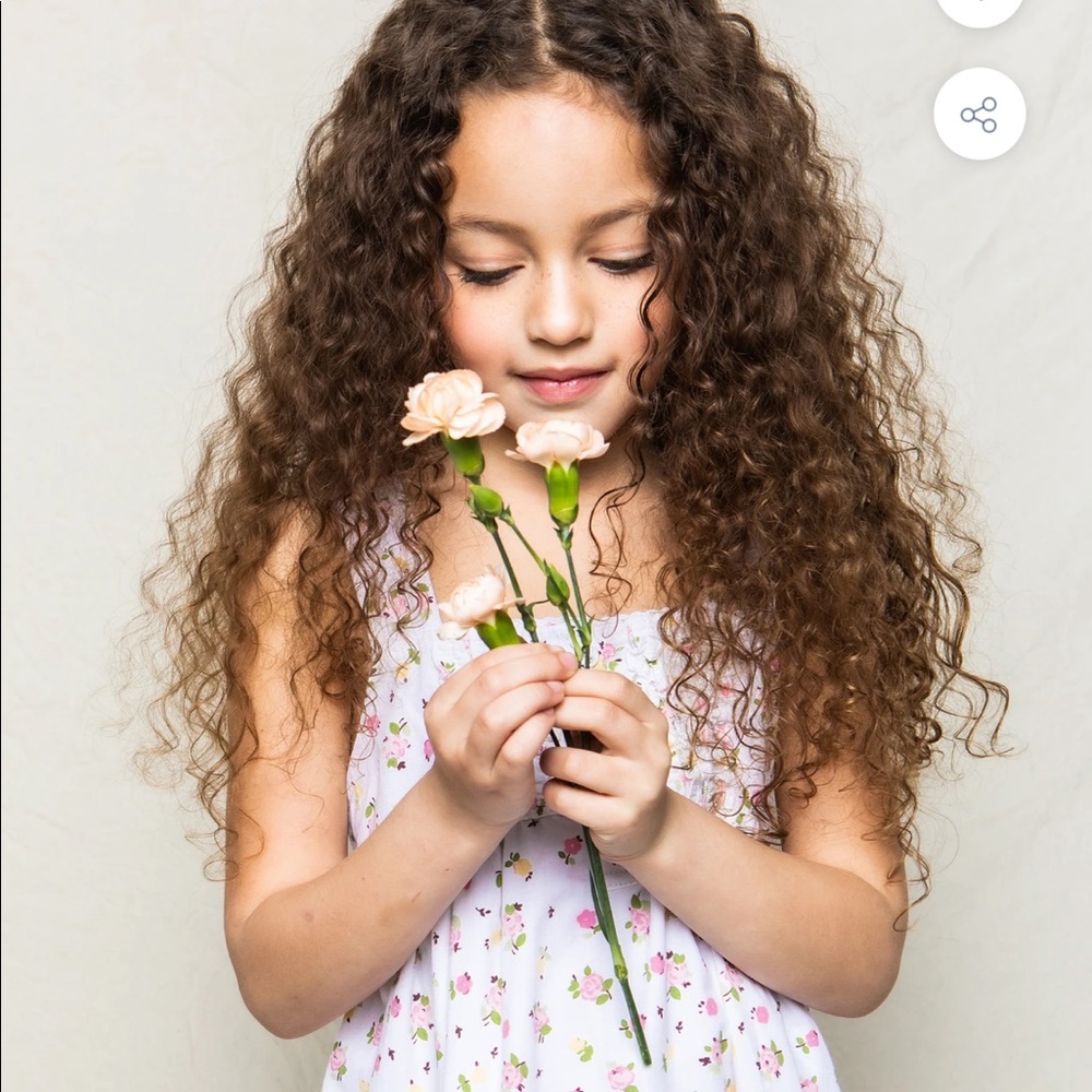 Petite Plume Girls La Rosette Charlotte Nightgown